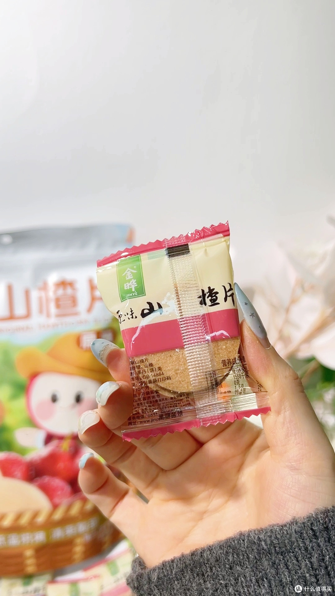 金晔山楂条，独立小包出门随身带