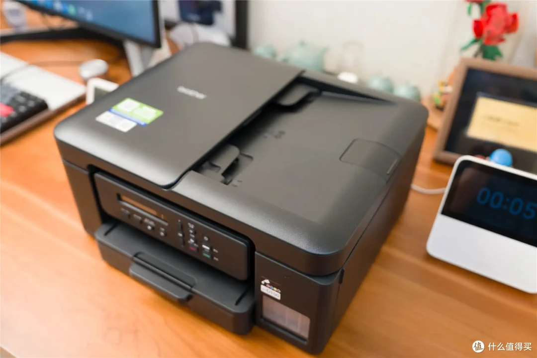 不堵头、双面打印,功能齐了——兄弟DCP-T735DW彩色喷墨一体机