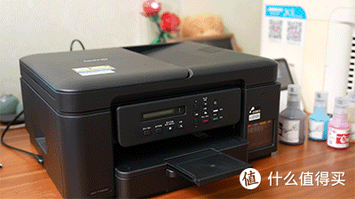 不堵头、双面打印,功能齐了——兄弟DCP-T735DW彩色喷墨一体机