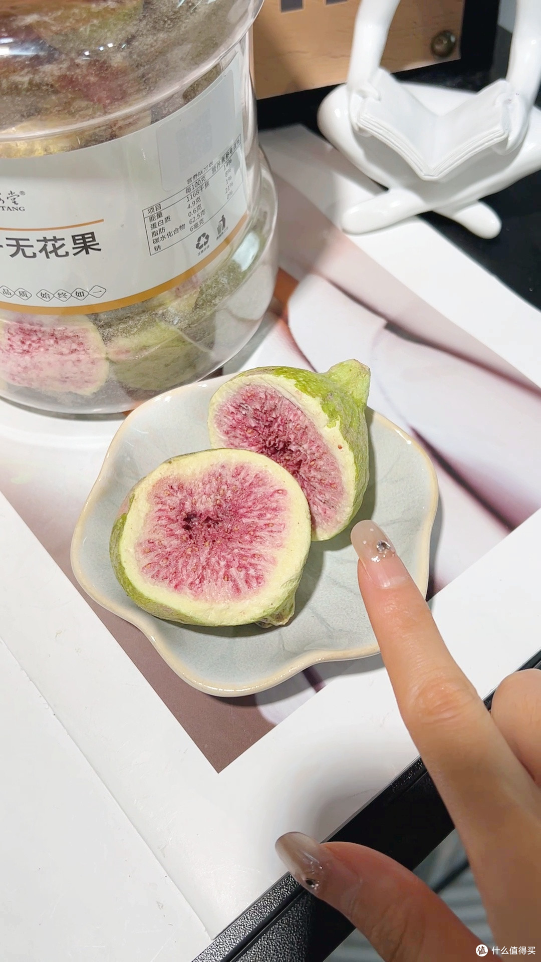 🧁烘焙党宝藏！冻干无花果，蛋糕甜品颜值担当
