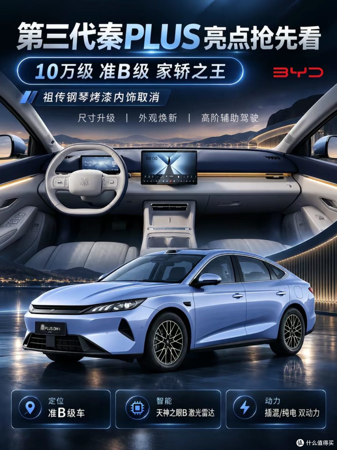 秦PLUS第三代上市限时7.69万起