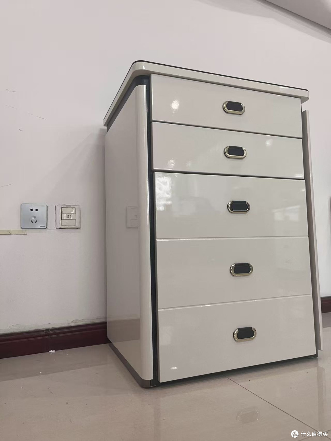 虎牌床头保险柜化妆桌一体小型家用款