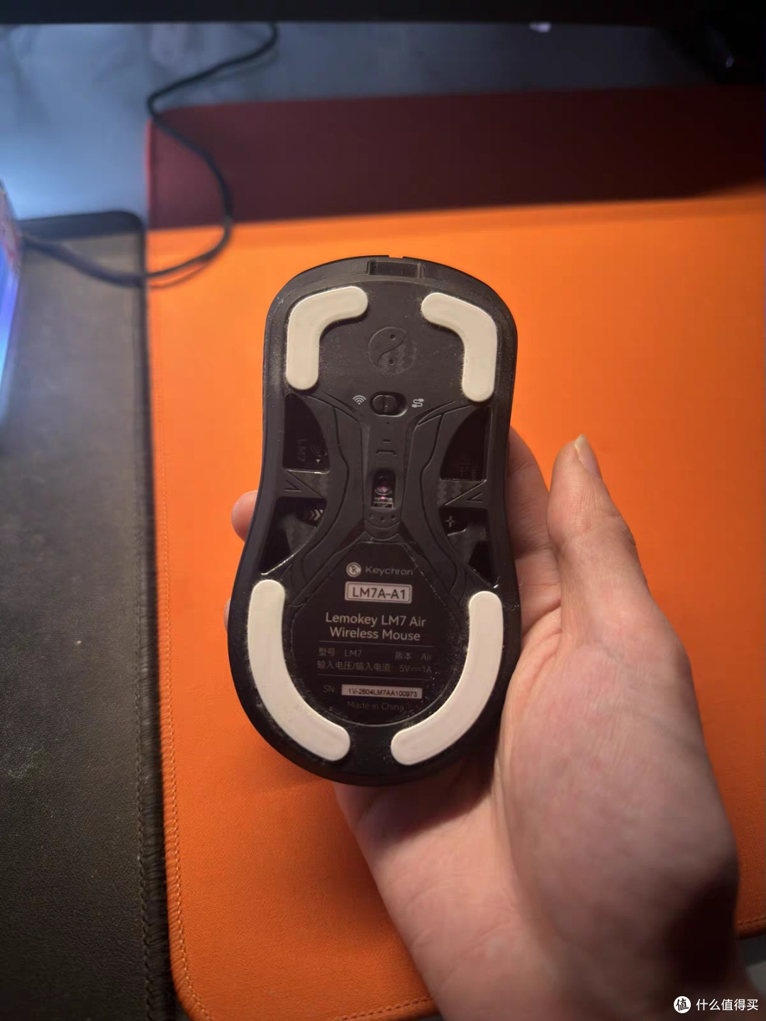 Lemokey LM7 AIR双8K无线鼠标