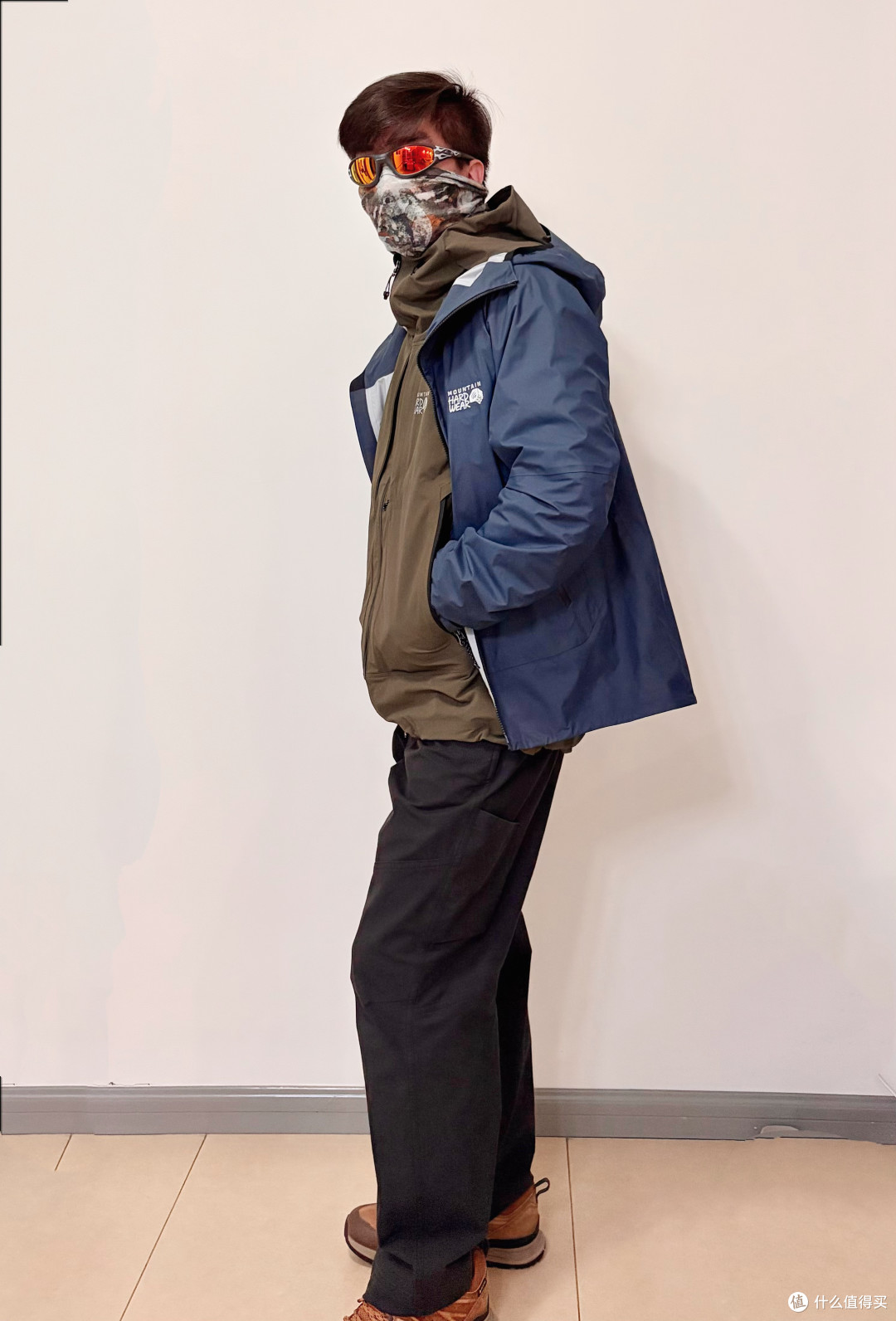 叠穿硬壳展示