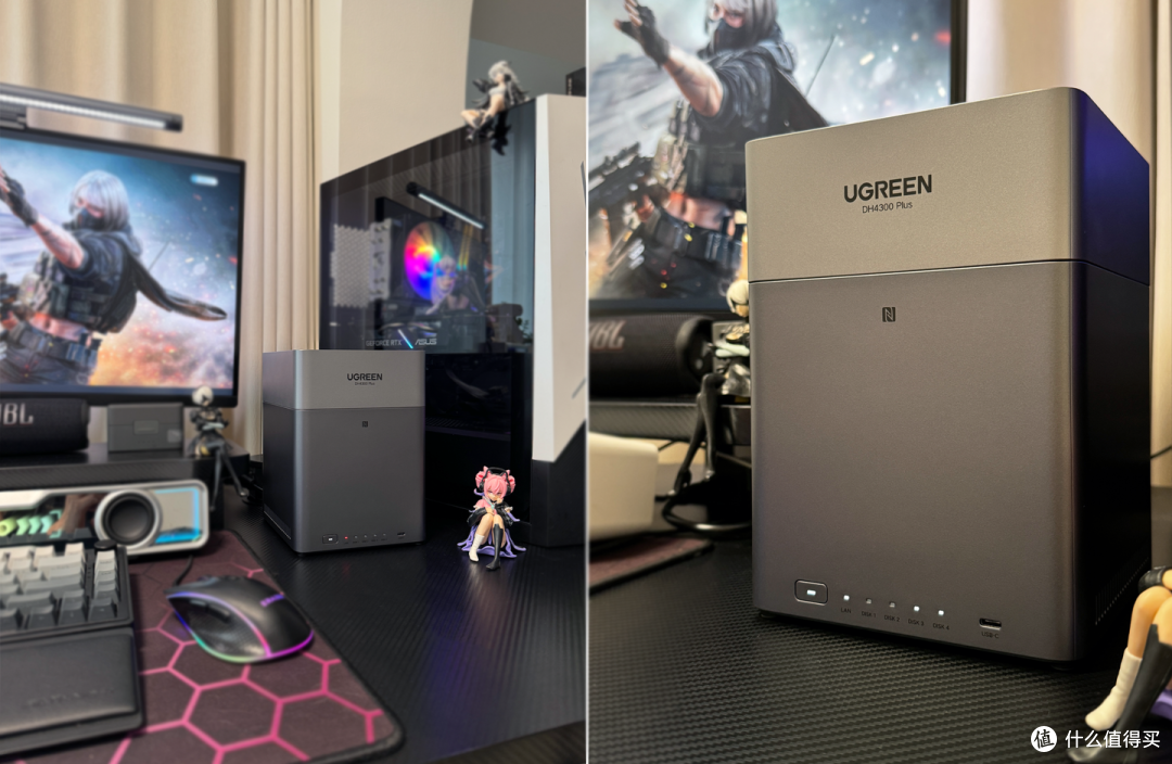 新手NAS别乱买!!全场景实测千元4盘位NAS「绿联 DH4300 Plus」