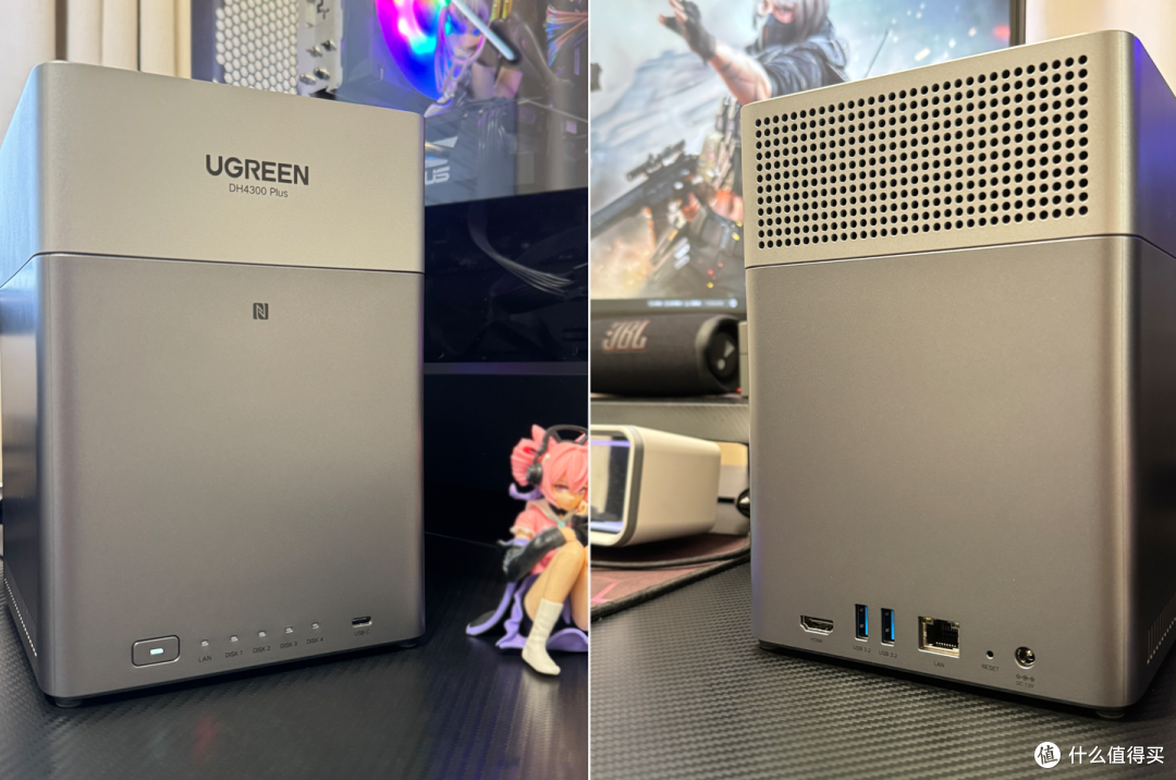 新手NAS别乱买!!全场景实测千元4盘位NAS「绿联 DH4300 Plus」