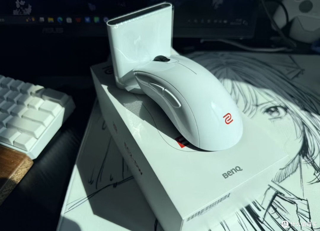 游戏利器:卓威ZOWIE EC2-DW 无线鼠标 游戏鼠标 人体工学设计