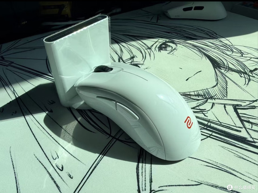 游戏利器:卓威ZOWIE EC2-DW 无线鼠标 游戏鼠标 人体工学设计