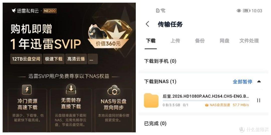 不用折腾的入门NAS,迅雷私有云NE200:我的家庭影视库与存储解药