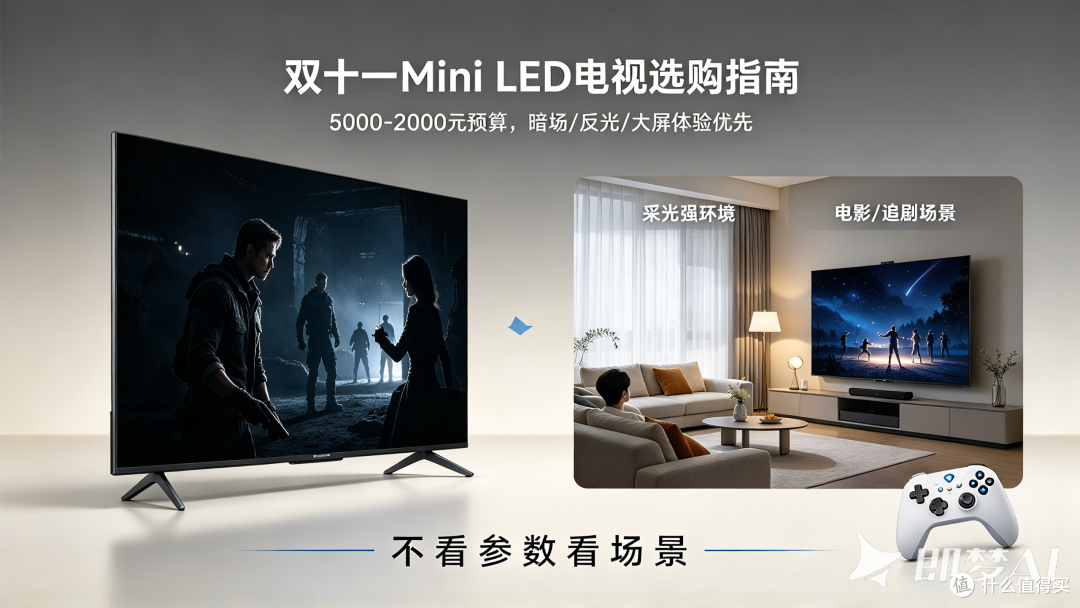 2026双十一Mini LED电视推荐：5千到2万怎么选