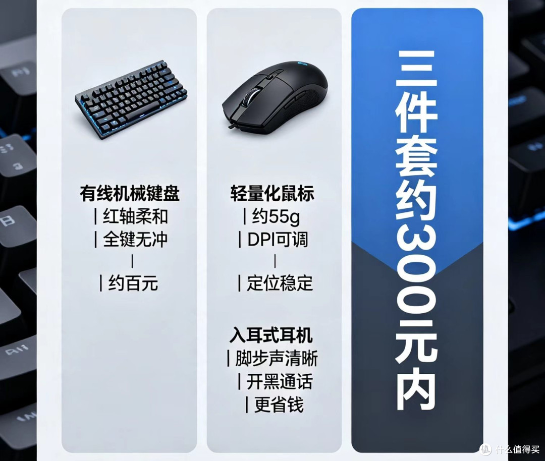 宿舍开黑神器?百元外设真香警告
