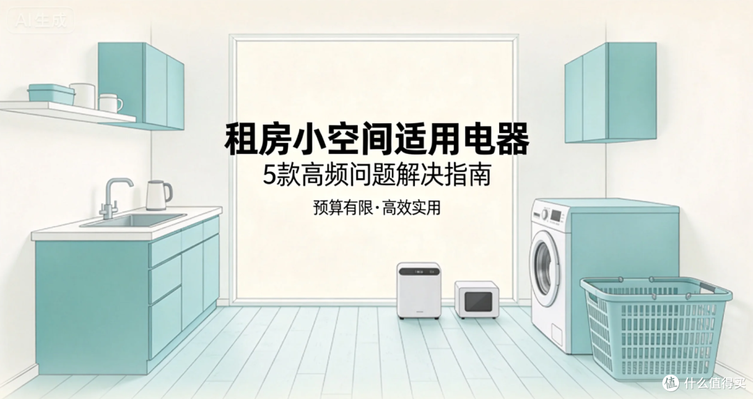 25㎡出租屋,我靠这5件电器把日子过顺了