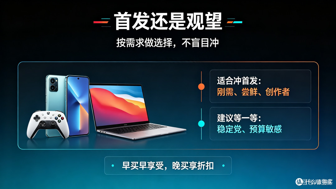 数码新品首发真实体验:早买早享受,还是被迫当小白鼠?