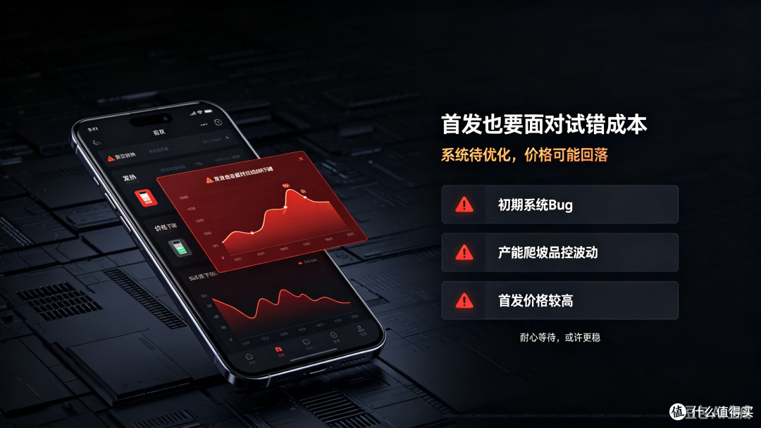 数码新品首发真实体验:早买早享受,还是被迫当小白鼠?