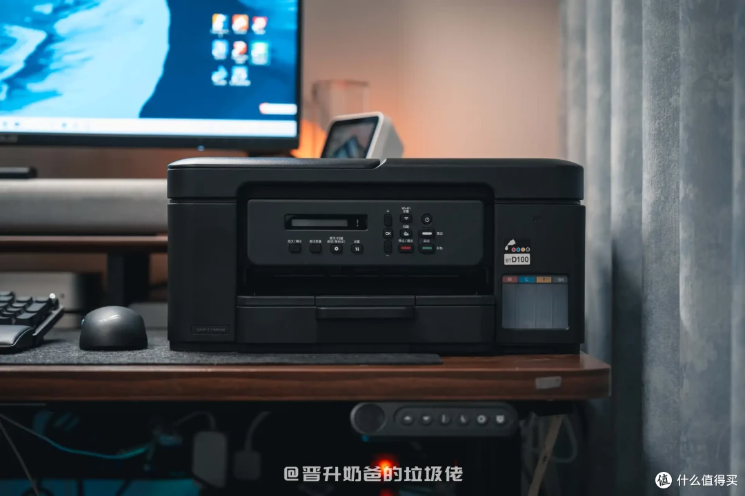 打印店1毛1页,为什么我还推荐学生家庭买打印机?兄弟T735DW体验