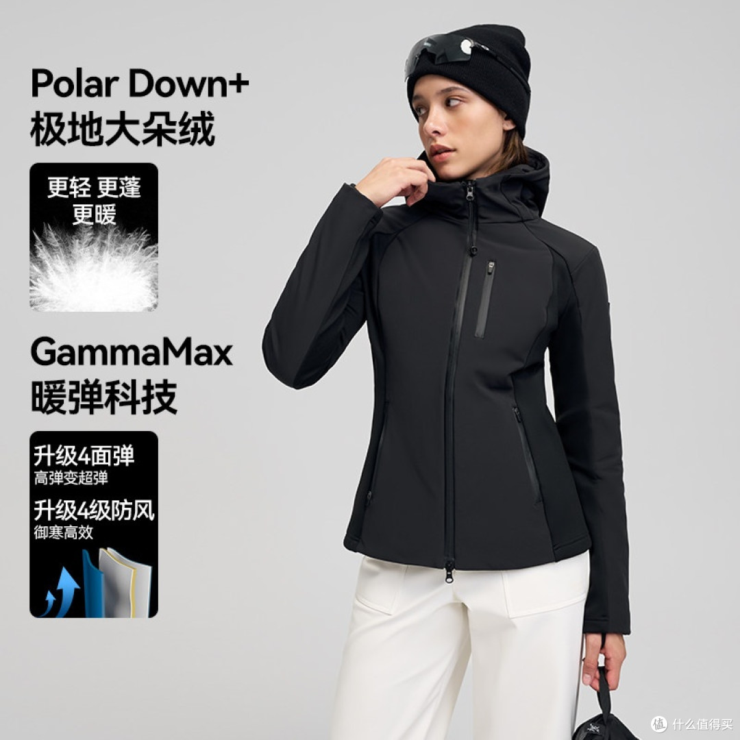 运动女孩本命外套｜三防冲锋羽绒，徒步骑行都适配