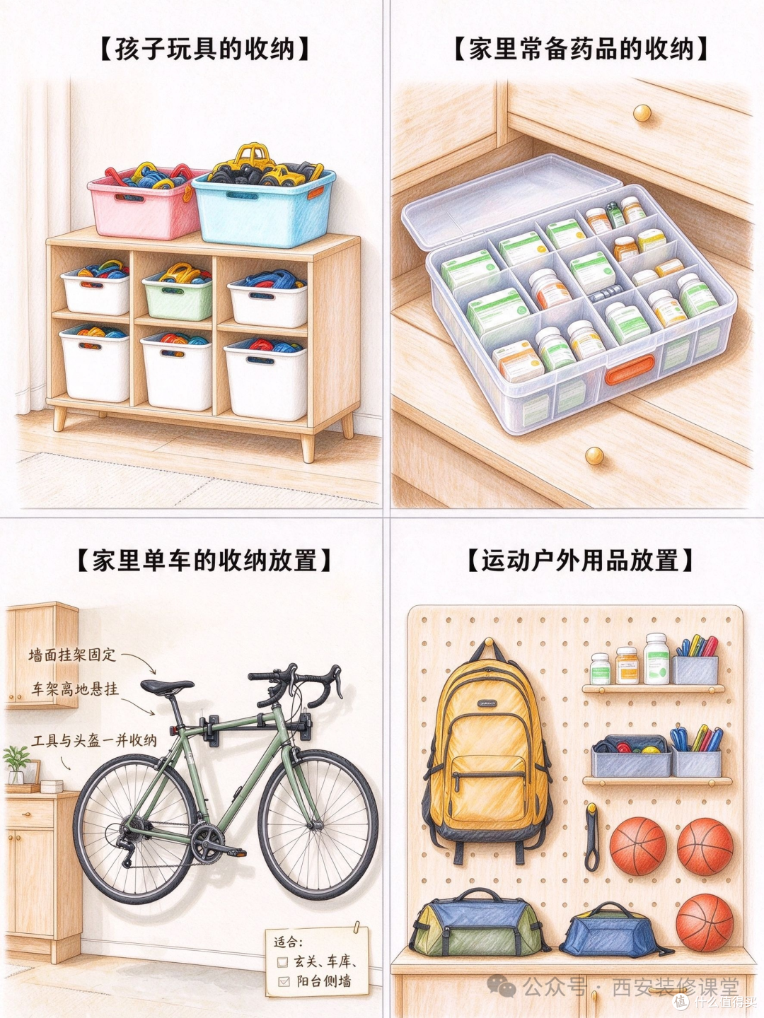 25个家里零碎物品收纳,小户型照着抄