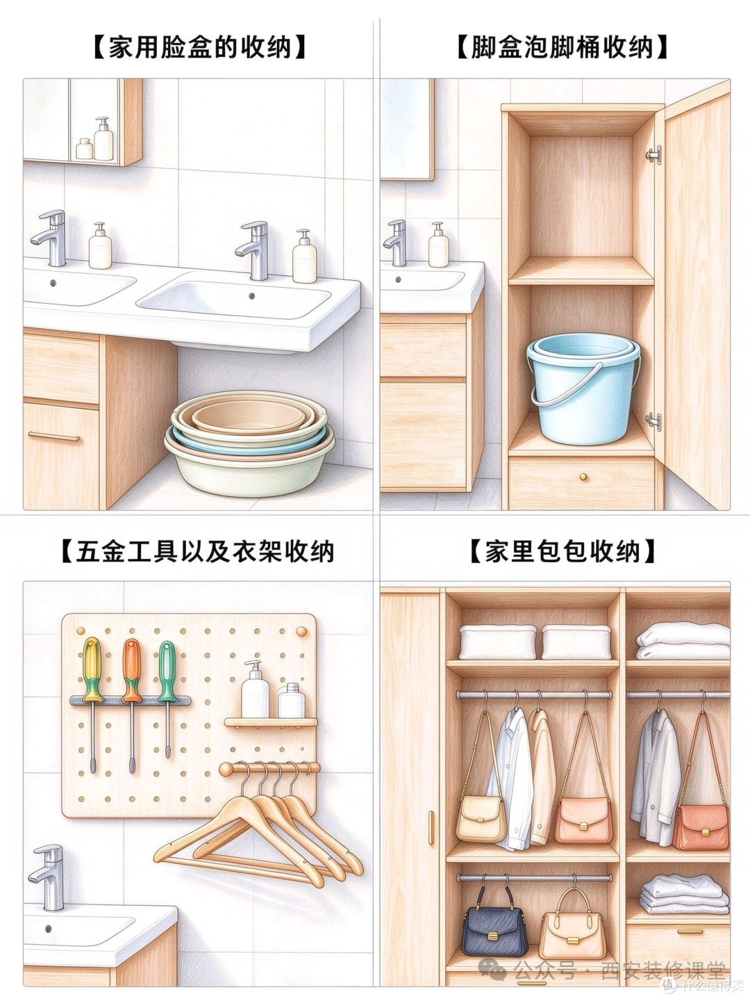 25个家里零碎物品收纳,小户型照着抄