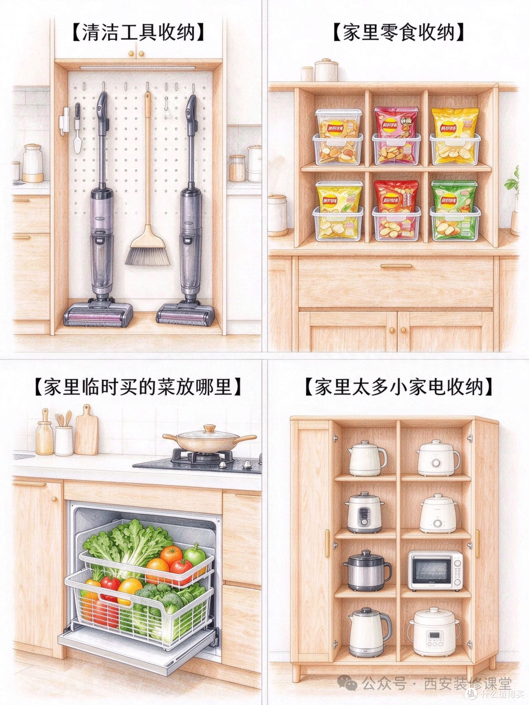 25个家里零碎物品收纳,小户型照着抄