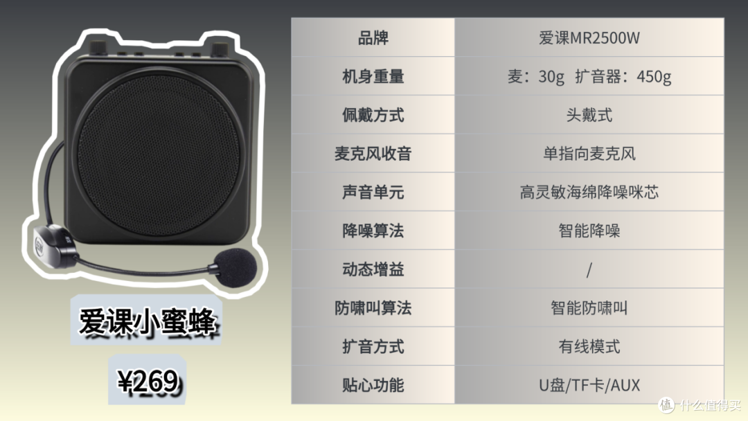 小蜜蜂扩音器西圣/得胜/爱课/纽曼四款对比,哪款更适合讲课
