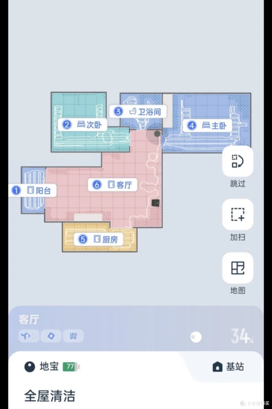 智能清洁新选择:科沃斯T80S PRO