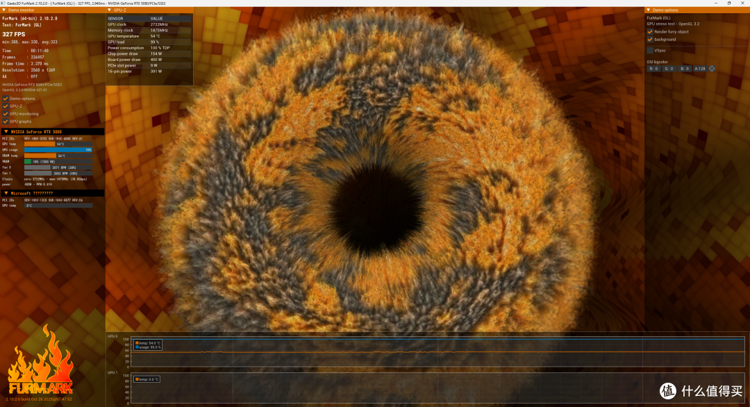 13颗施华洛世奇水晶加身!全新影驰RTX 5080 HOF Extreme显卡实测