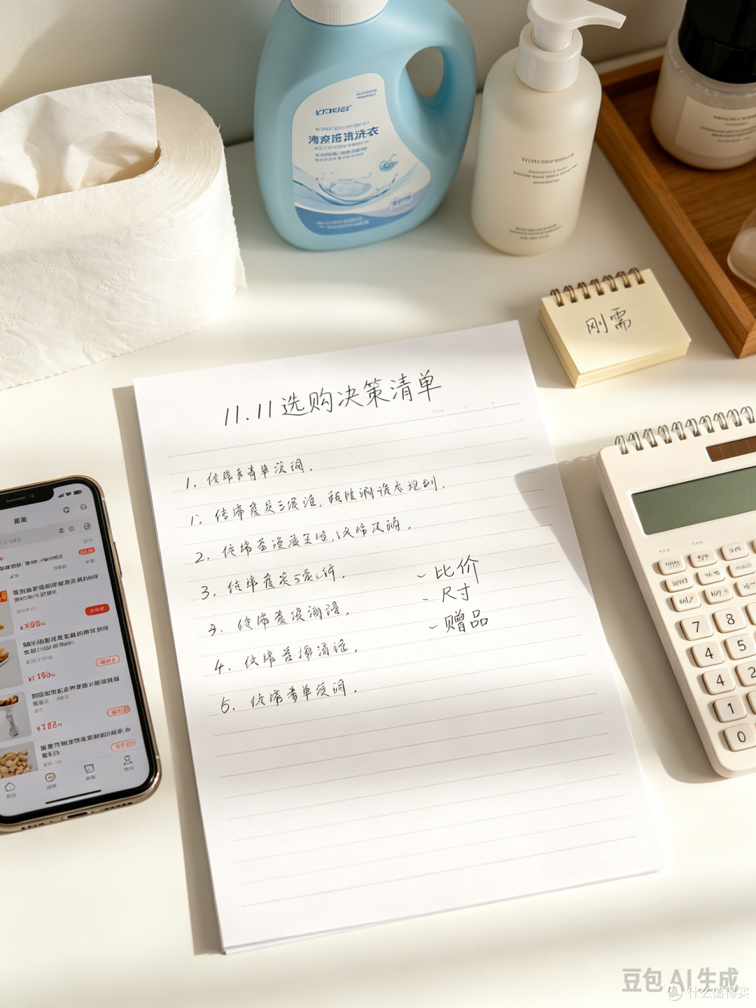 双十一理性购物决策清单