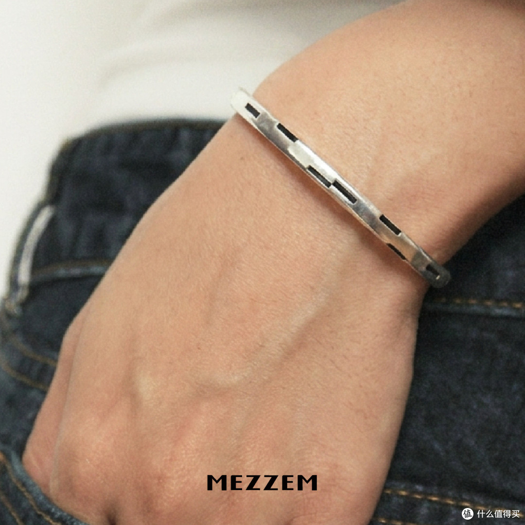 MEZZEM SOLO 切面开口手镯|复古冷淡小众款,自带光影质感