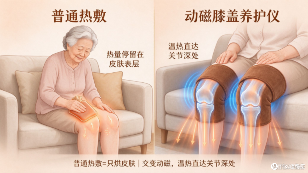 不是普通热敷!聊聊我家在用的远红外动磁膝盖仪器!