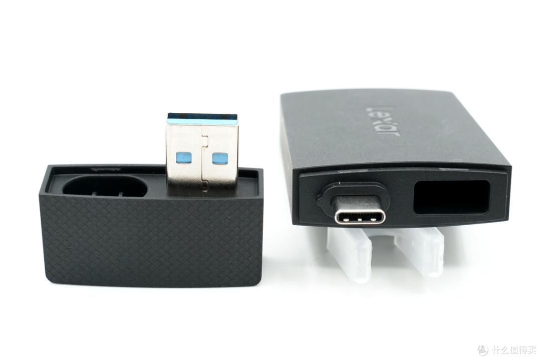 雷克沙Lexar RW360读卡器评测：模块化双接口，实测达到209MB/s