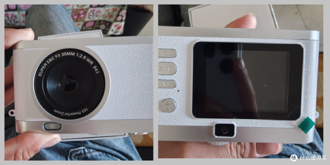 手机赠品的乐帧记CCD相机，二手全新仅30块！拿来练拍照能不能行