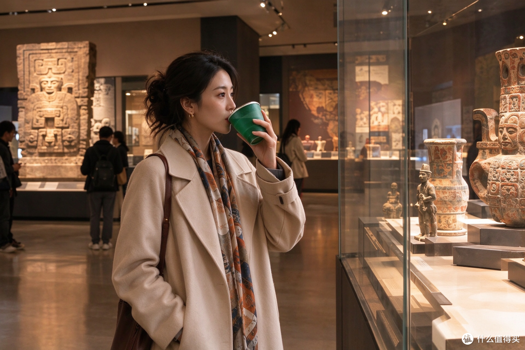 别再打卡式看展！上博美洲文明展，这个联名水杯太戳我