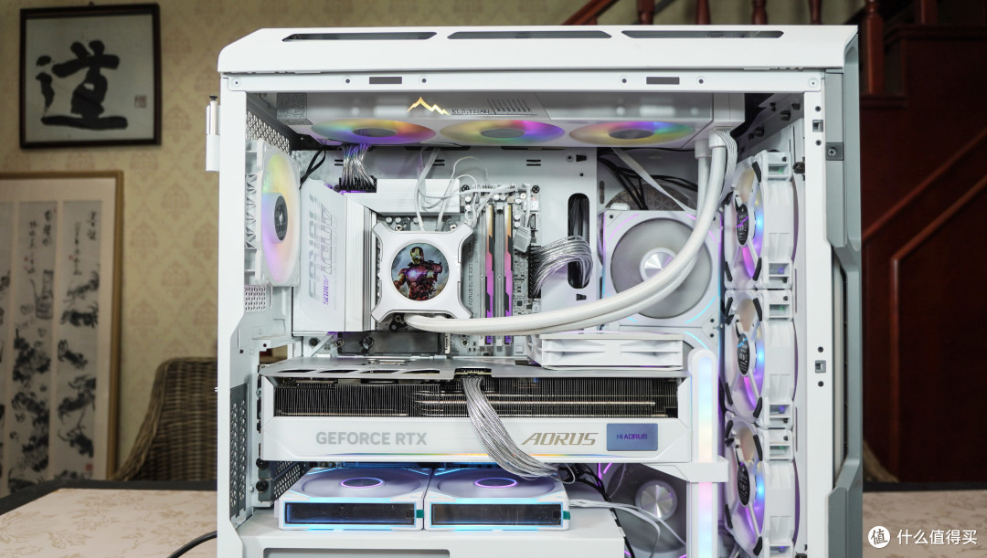 技嘉AORUS RTX5080超级雕AMD锐龙 9 9900X3D平台装机实测