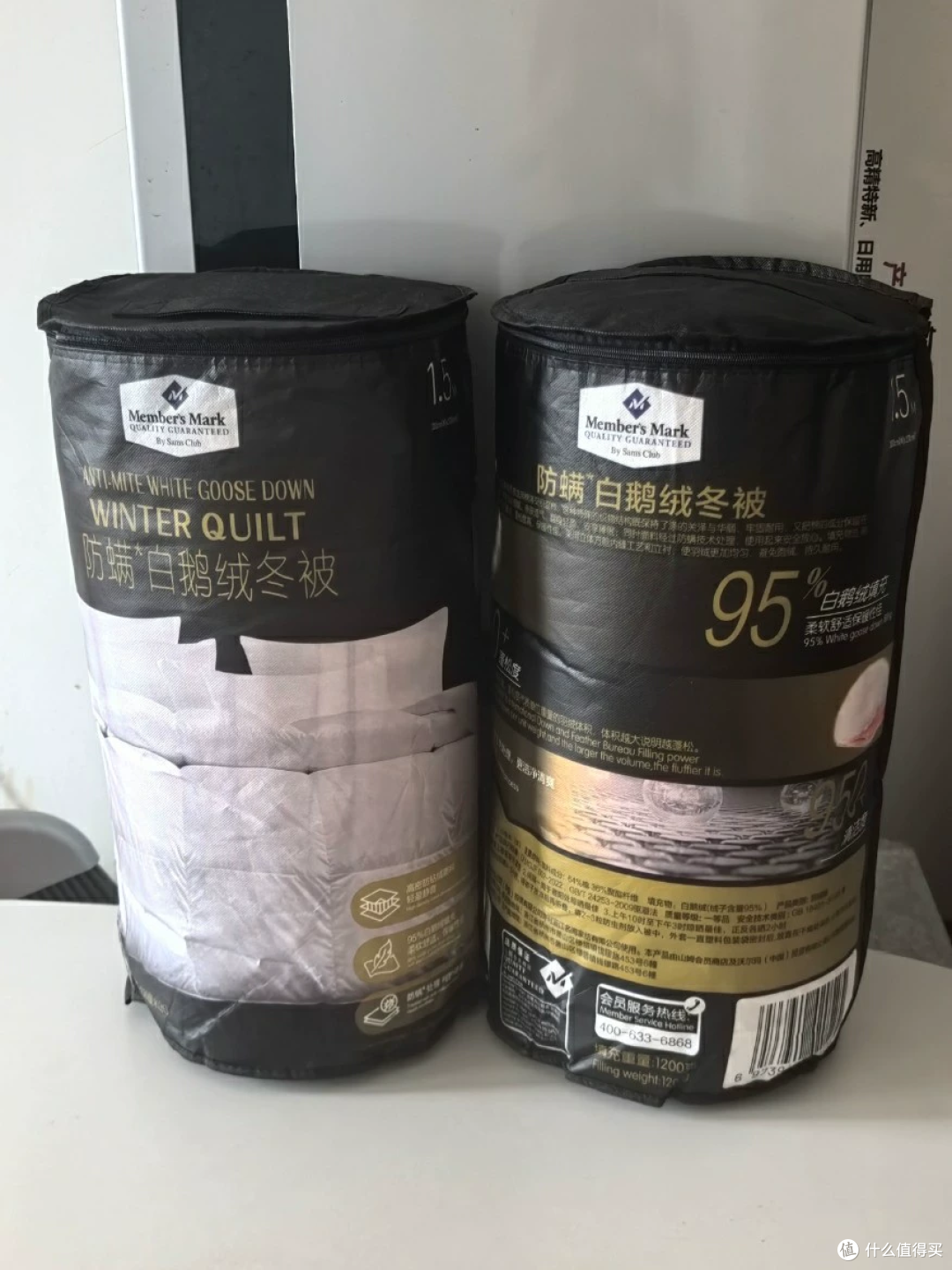 135元的山姆鹅绒被,绒的成本就要1260元