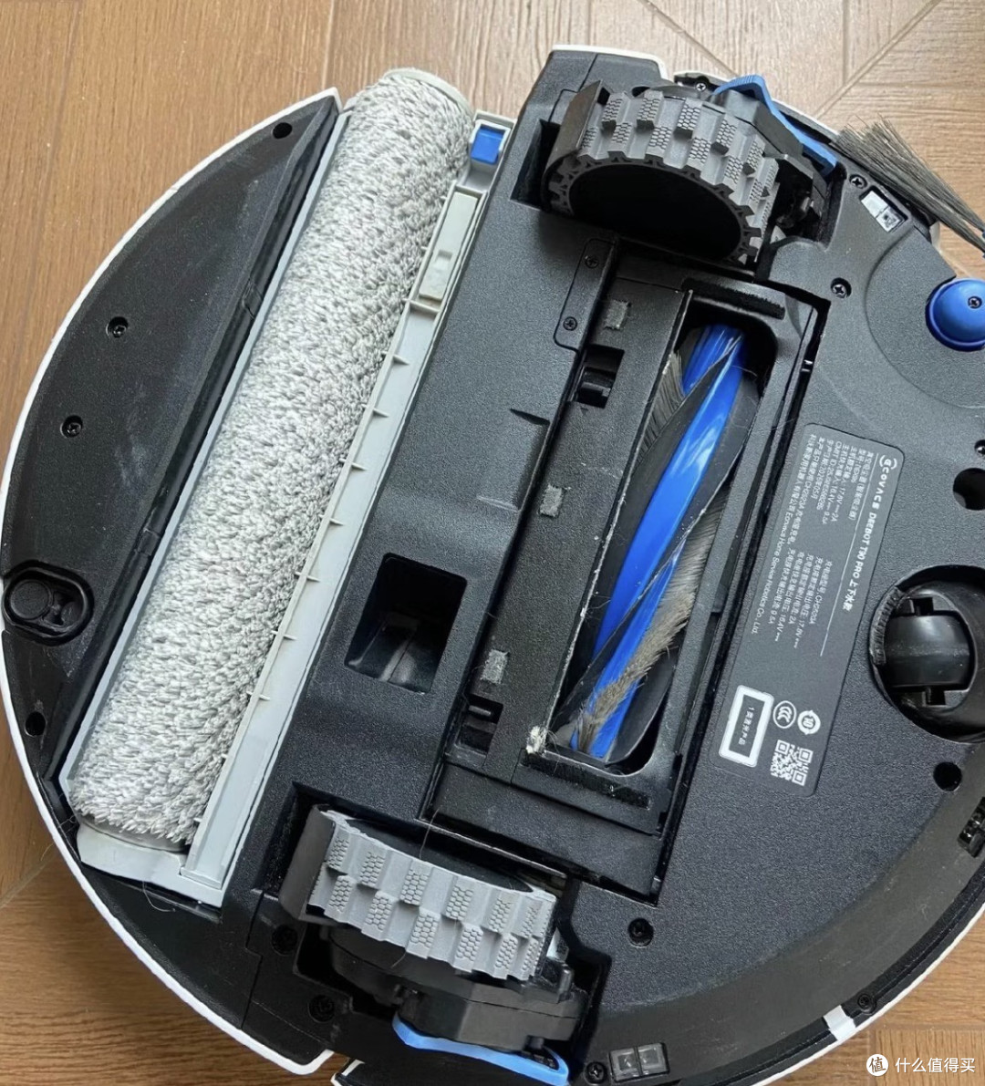 科沃斯T90 PRO自动上下水版,滚筒活水解决油污缠毛两大难题