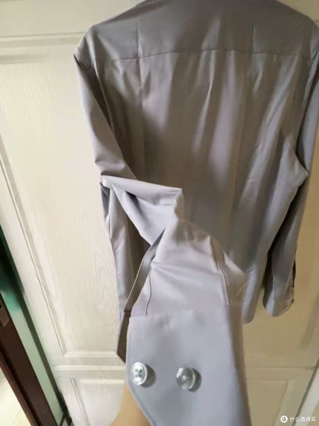 商务正装免烫长袖白衬衫男士抗皱款