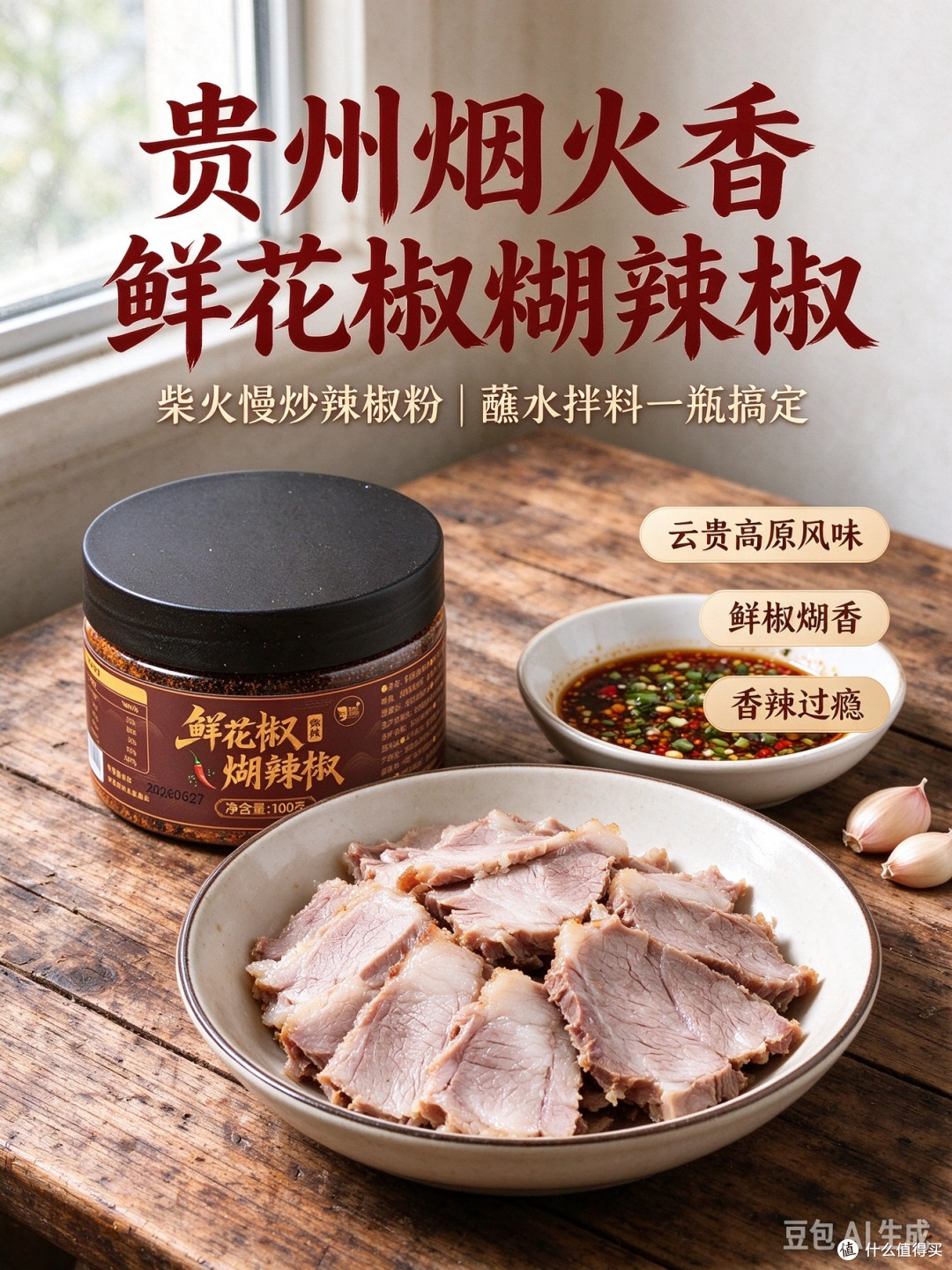 🥬贵州素瓜豆的本命蘸料!鲜花椒煳辣椒