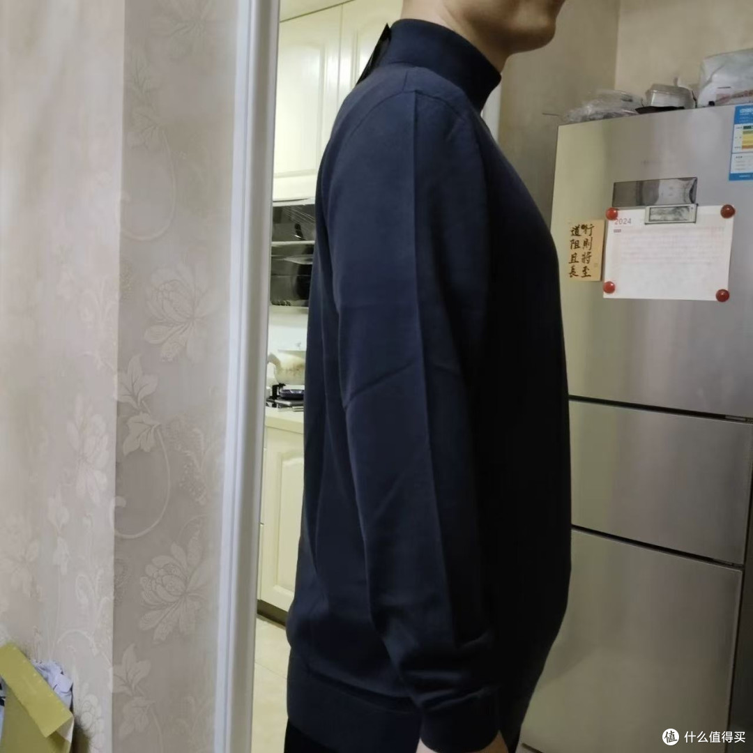 极细羊毛圆领针织衫男士秋冬保暖毛衣款