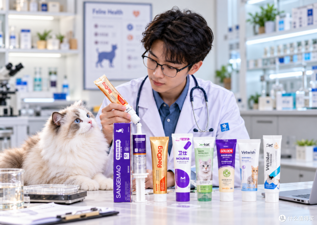 化毛膏成分避坑测评|看懂配料表再选,8款热门产品实测拆解