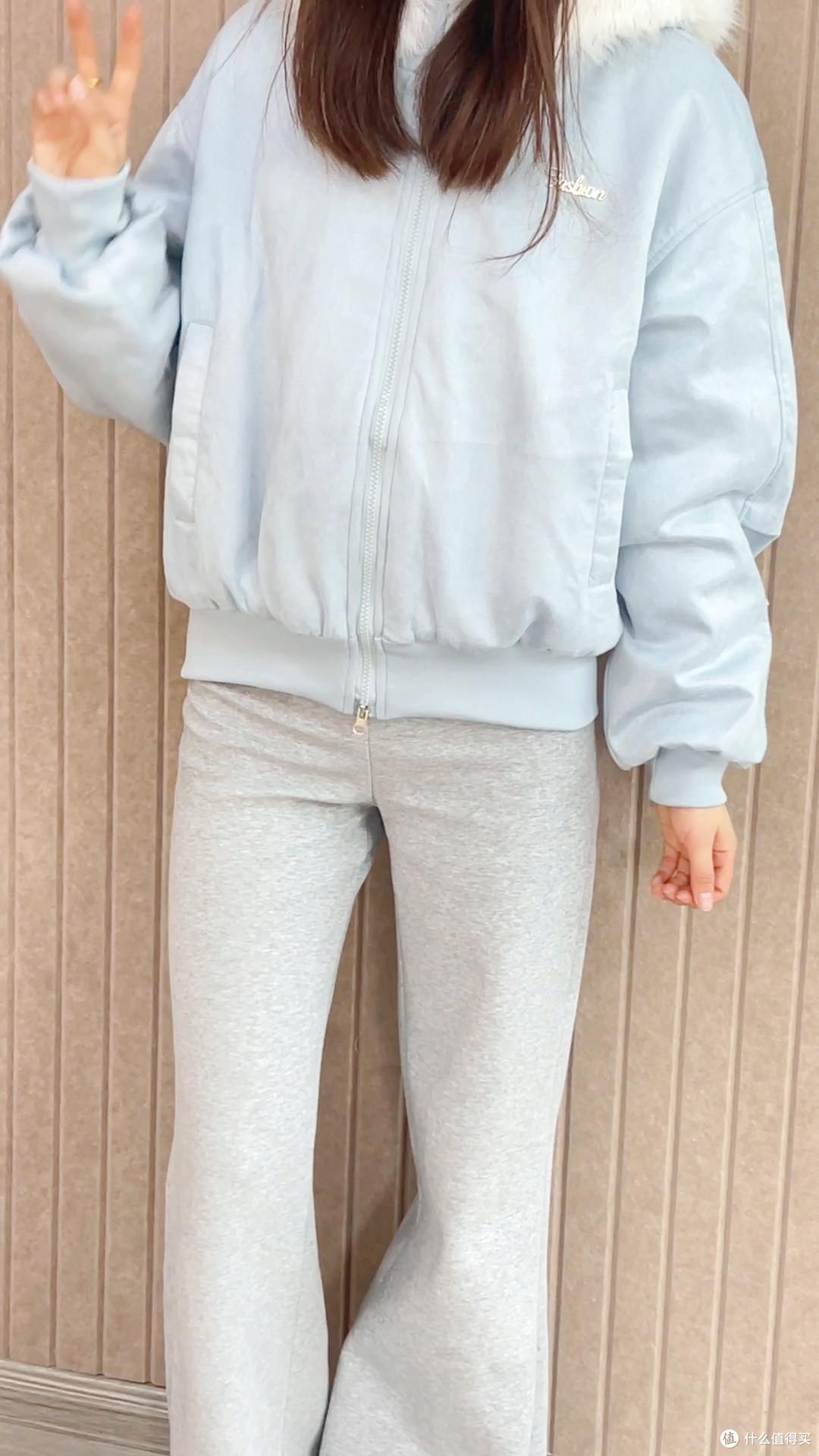 🟤微胖姐妹放心冲！宽松麂皮棉服，显瘦不臃肿