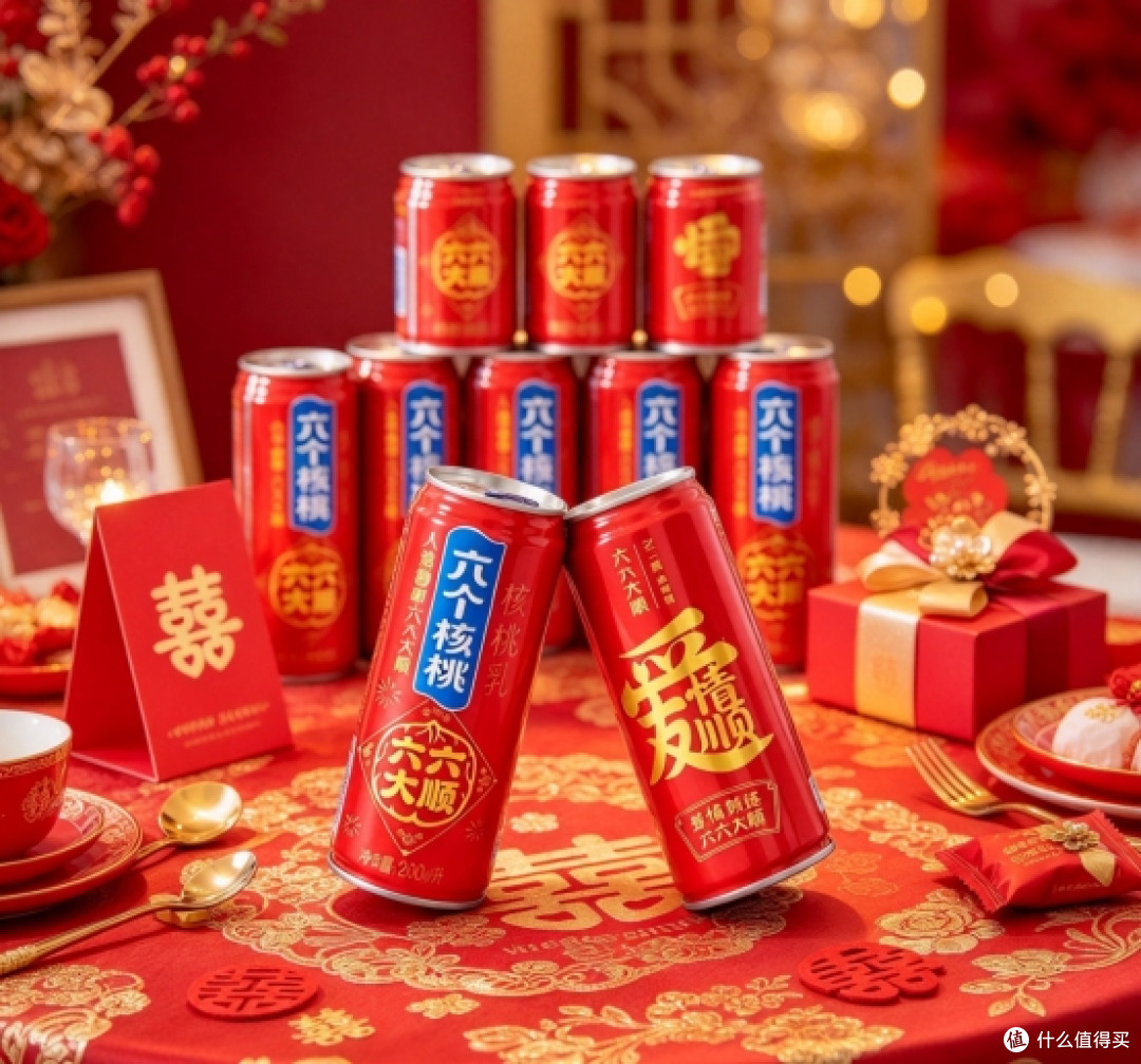 婚宴饮料怎么选✨我备婚挖到宝!红罐六个核桃太合适
