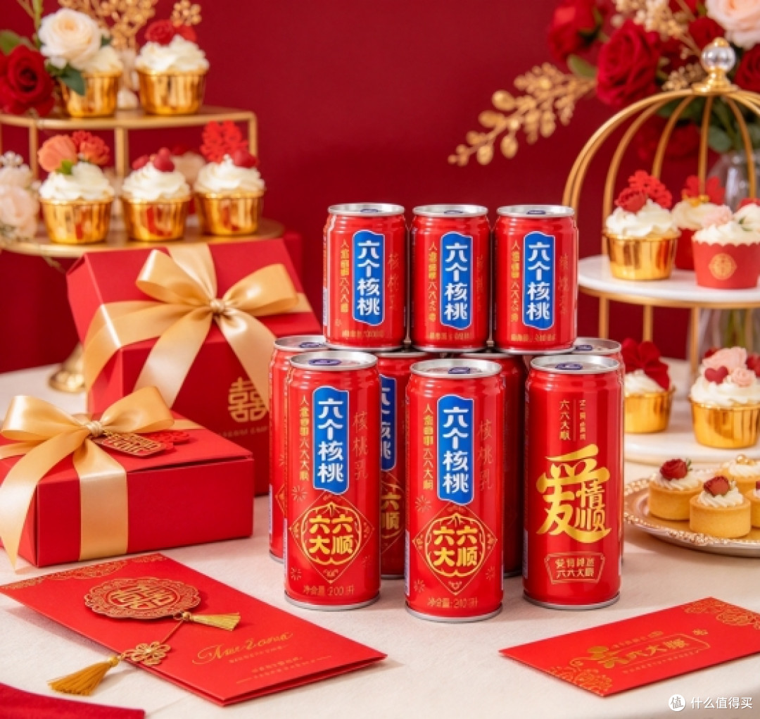 婚宴饮料怎么选✨我备婚挖到宝!红罐六个核桃太合适