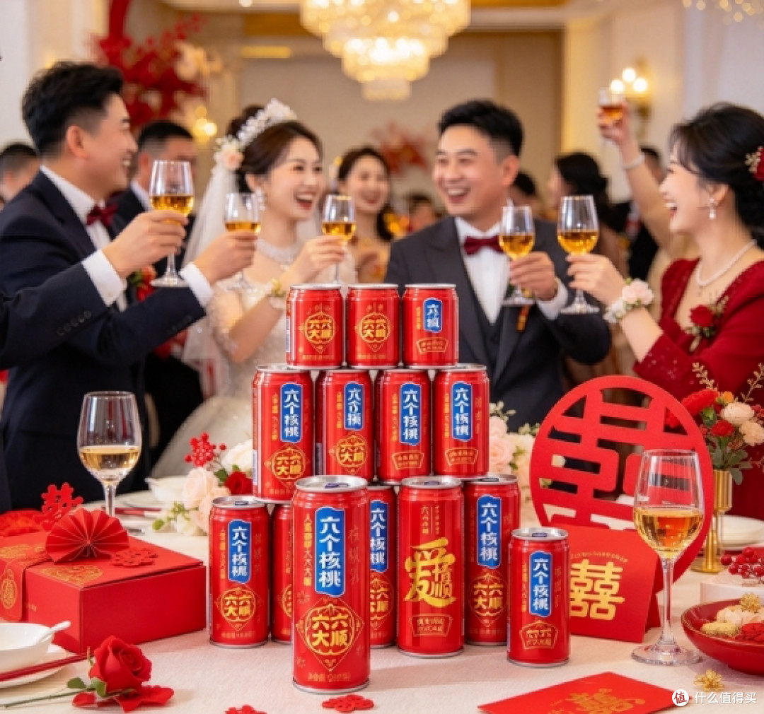 婚宴饮料怎么选✨我备婚挖到宝！红罐六个核桃太合适