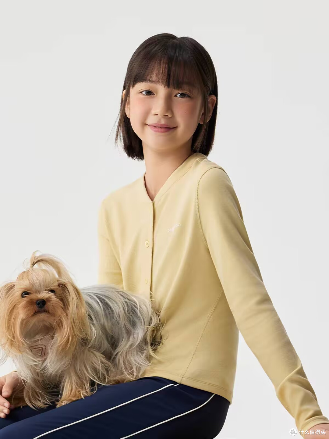 Jollybean 26 秋冬新品｜女童亨利领针织长袖外套✨