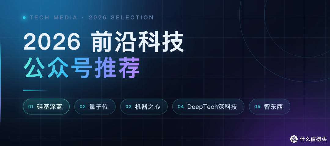 2026年前沿科技公众号推稿：用数据说话，这5个号值得你放进订阅