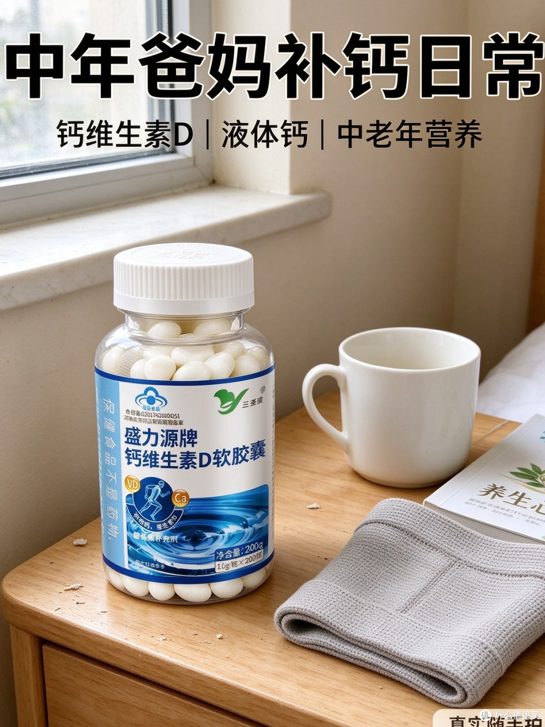 送爸妈孝心好物|维 D 液体钙,温和好吸收,补钙不踩雷