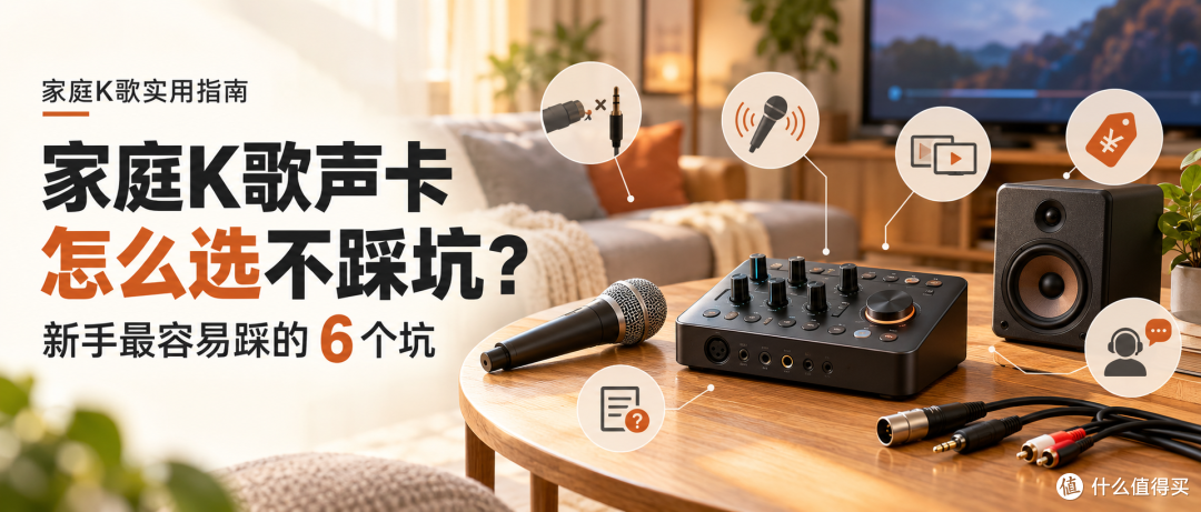 家庭K歌声卡怎么选不踩坑?新手最容易踩的6个坑一次讲清