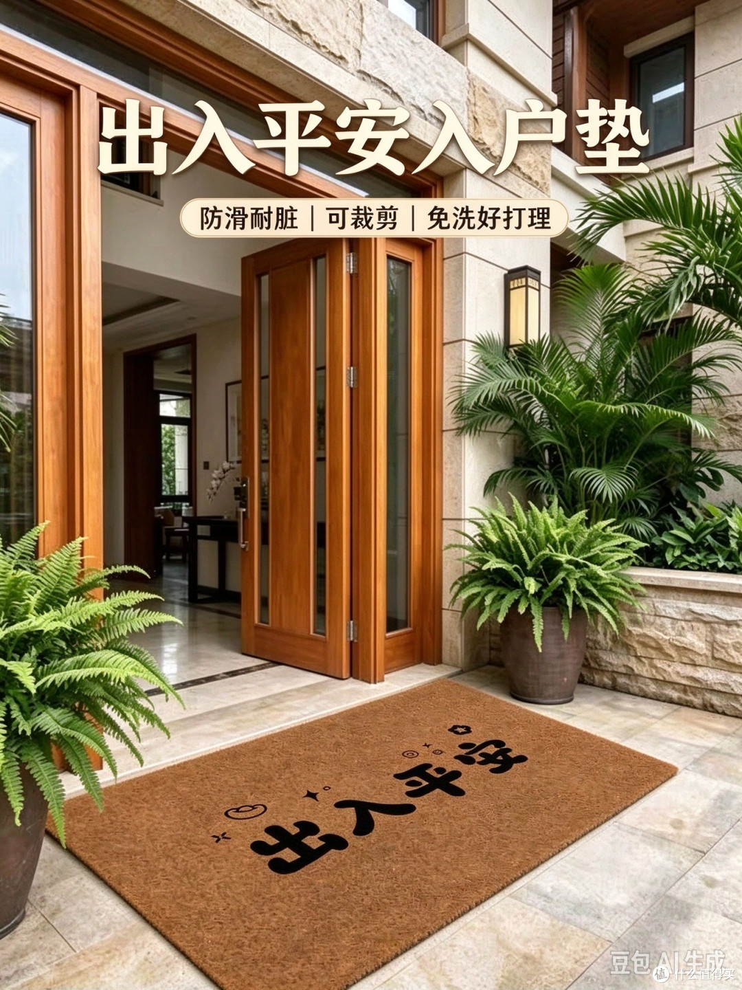 仿椰棕不是真椰棕,但刮泥除尘这件事它做对了