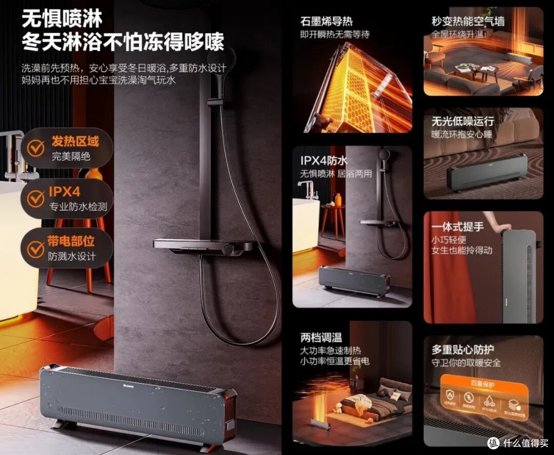 11.11取暖器别急着买,格力8款热门产品,这2款可以闭眼入