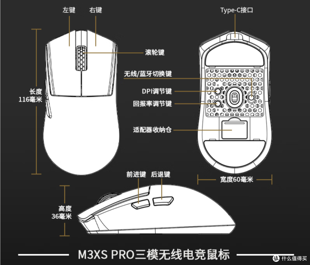 279元就可拿下真·大手向鼠标，甚至还是3950+54L主控的黄金组合？